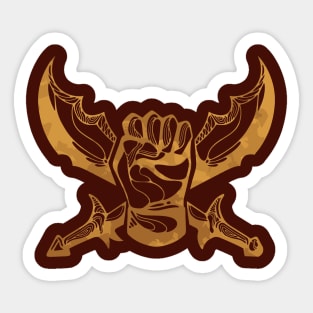 Fighter Sticker